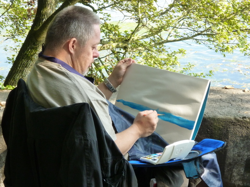 activité aquarelle, 2009