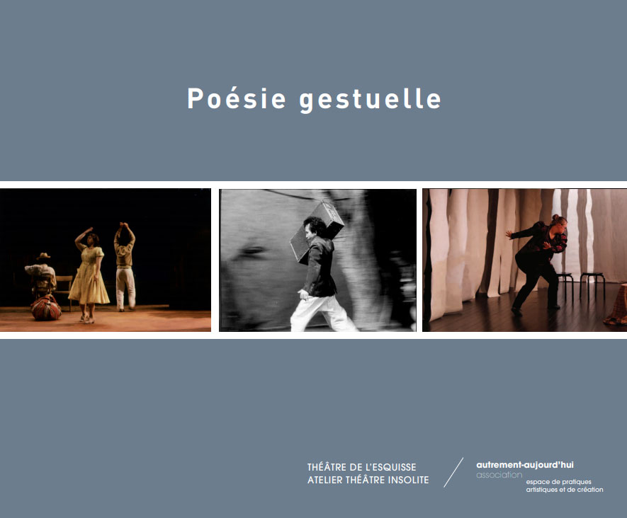 Poésie gestuelle Poésie gestuelle