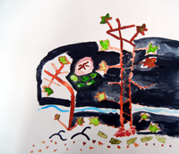 Page aquarelle