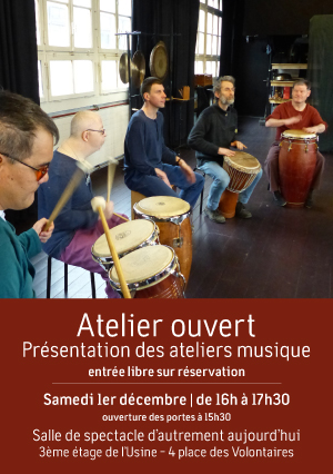 Flyer Atelier Musique